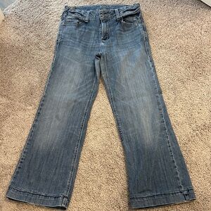 Ariat Women's Flare Jeans in Classic Blue